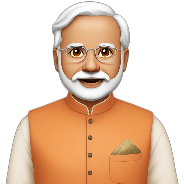 Narendra Modi 🤨 emoji