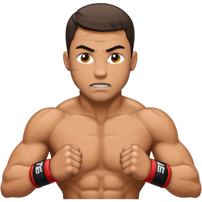 MMA fighter emoji