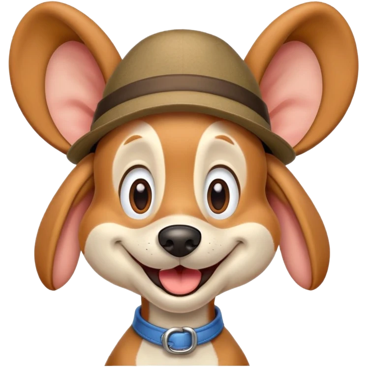 goofy dog character from Disney emoji