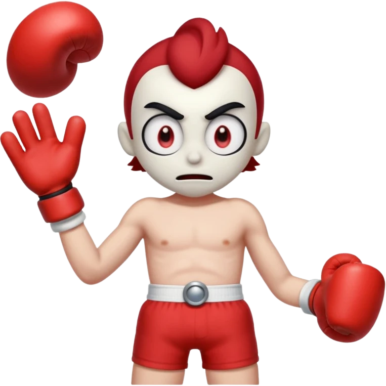 Cuphead pensando emoji