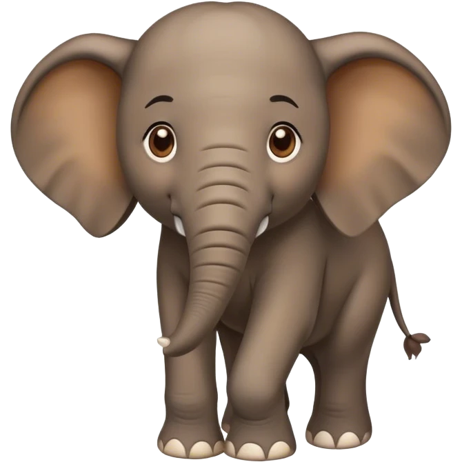 elephant pooping emoji