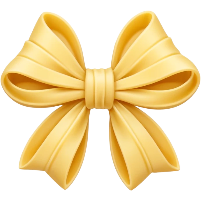 bow shaped pasta, less detailed more dow-light emoji