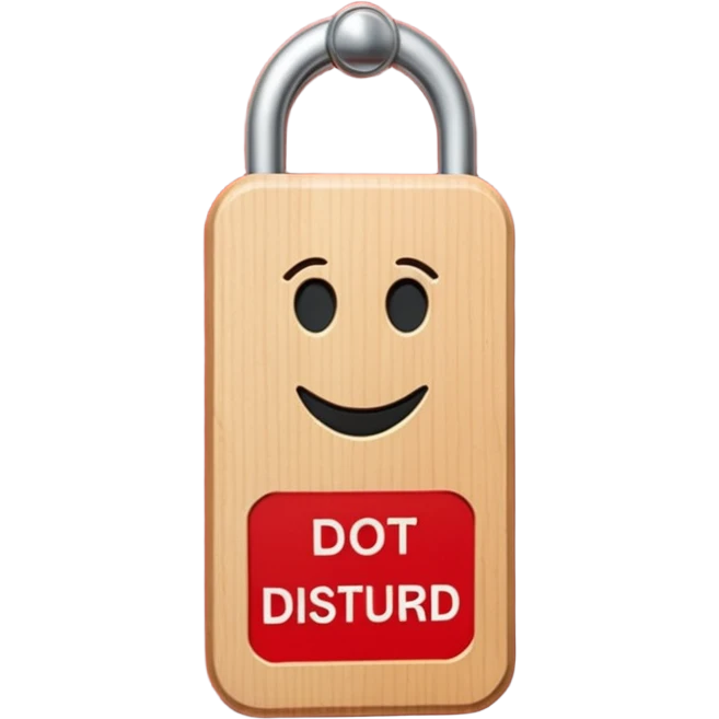 Do not disturb sign emoji