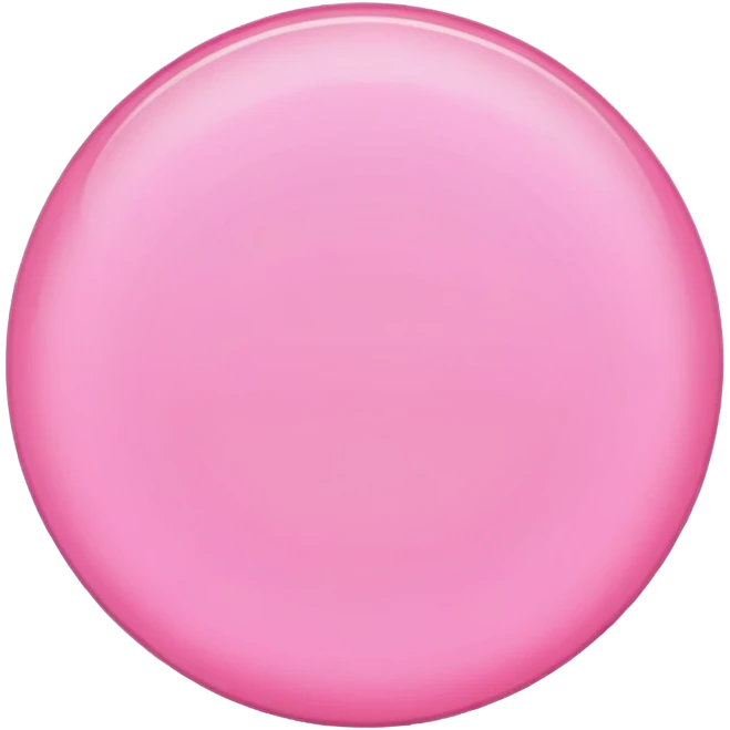 pink circle emoji