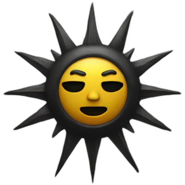 black Sun Kolovrat emoji