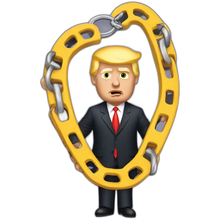 trump-in-handcuffs emoji