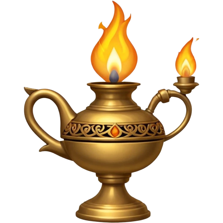 oil lamp diya. emoji