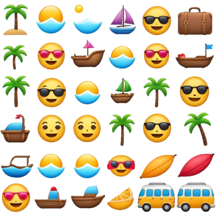aesthetic travel blog emoji emoji