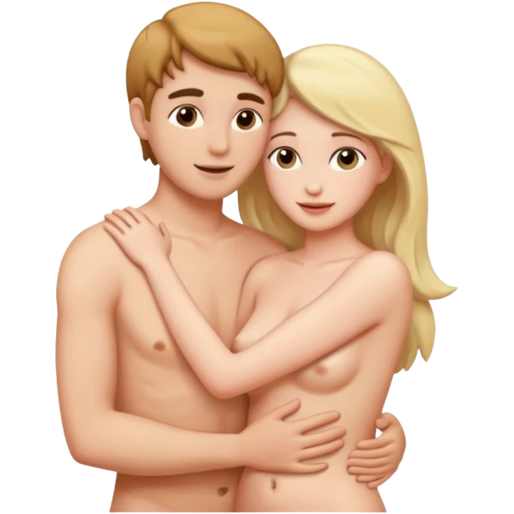 Nude couple emoji
