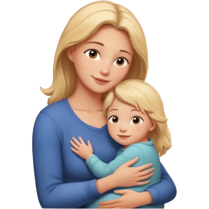 A loving mother holding her young child in her arms, warm natural light coming through a window, soft smile, emotional connection, candid moment, realistic photography, shallow depth of field, high resolution, warm tones
 emoji