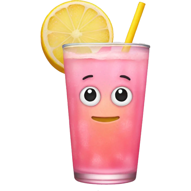 Pink lemonade  emoji