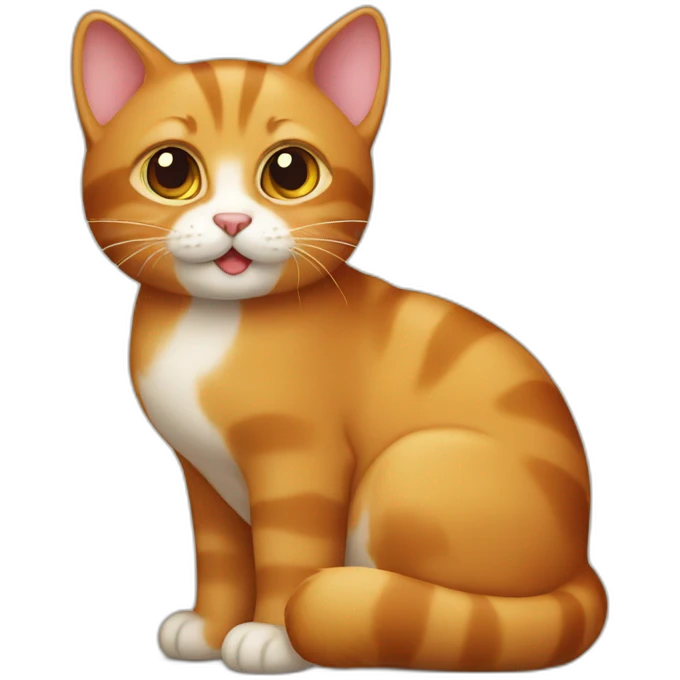 caramel cat emoji