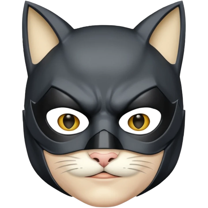 batman cat emoji