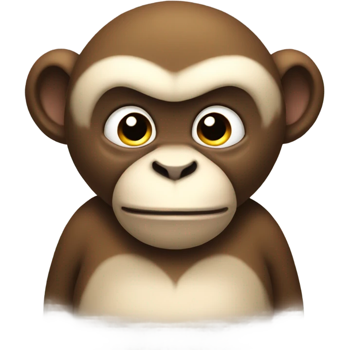 A big fat monkey emoji