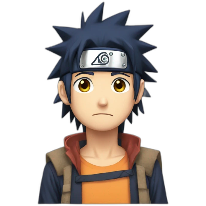 Naruto sad emoji