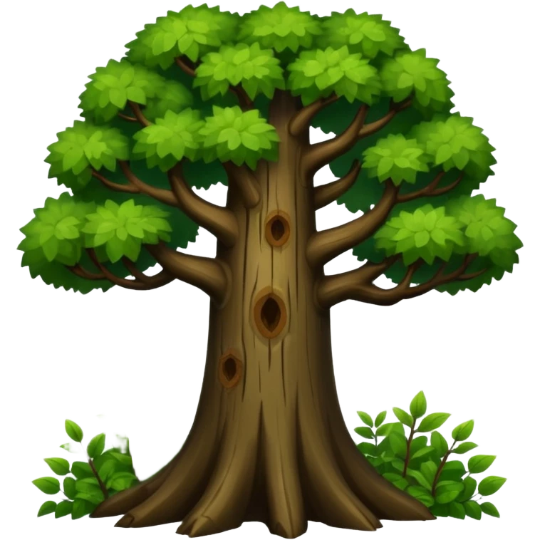 dark deep trees  emoji