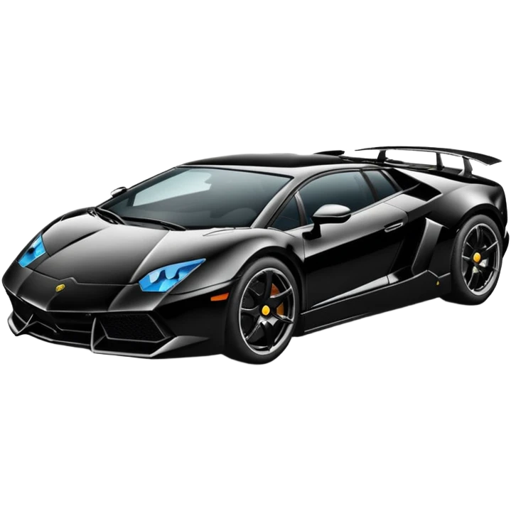 car lamborgini emoji