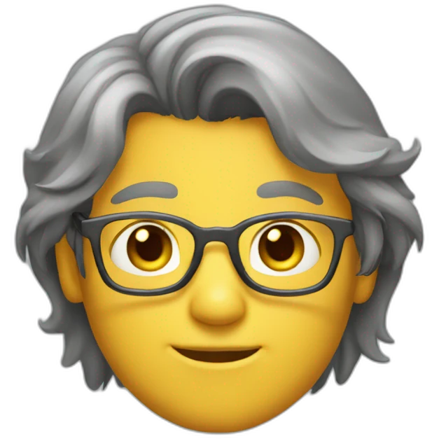 mid-long-hair-gray-boy-with-glasses emoji