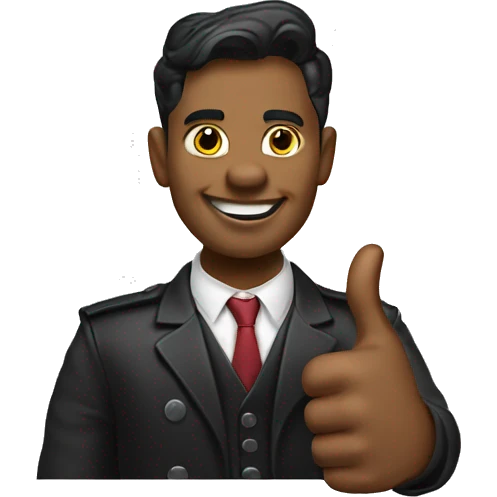 nikoola tesla thumbs up emoji