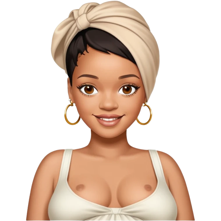 Rihanna pregnant  emoji