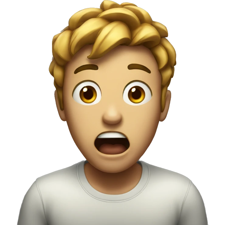  Surprised and shock, Boom emoji