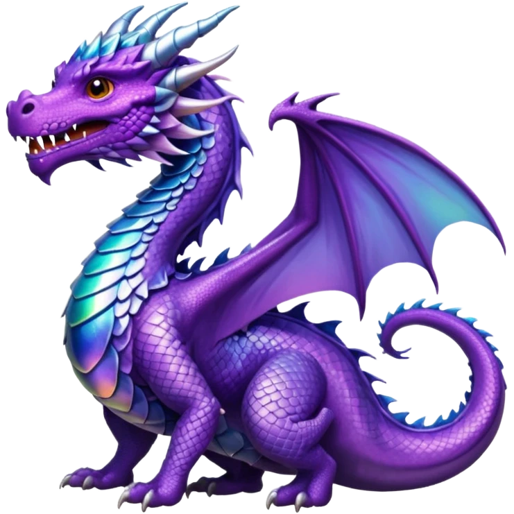 purple dragon emoji