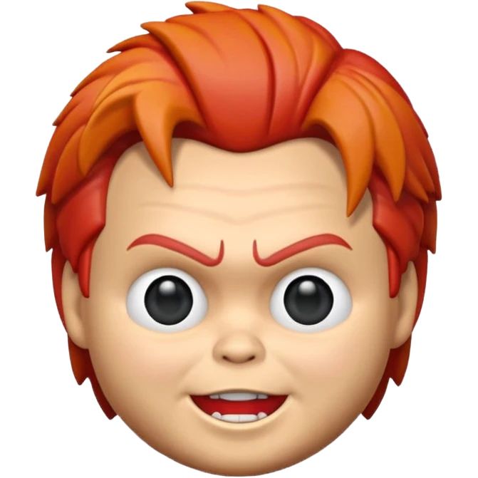 Un emojin de chuky emoji