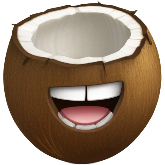 Noix de coco emoji