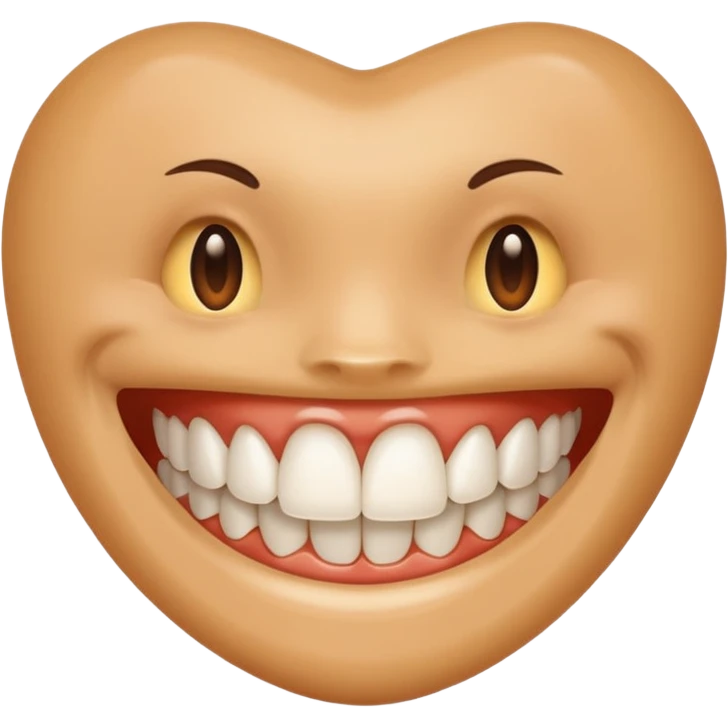 real teeth emoji