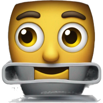 ATM machine + curious face emoji