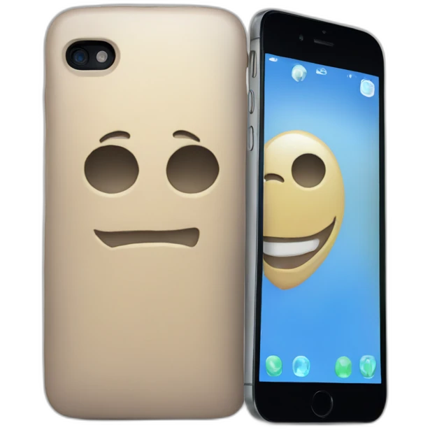 smartphone iphone 15 emoji