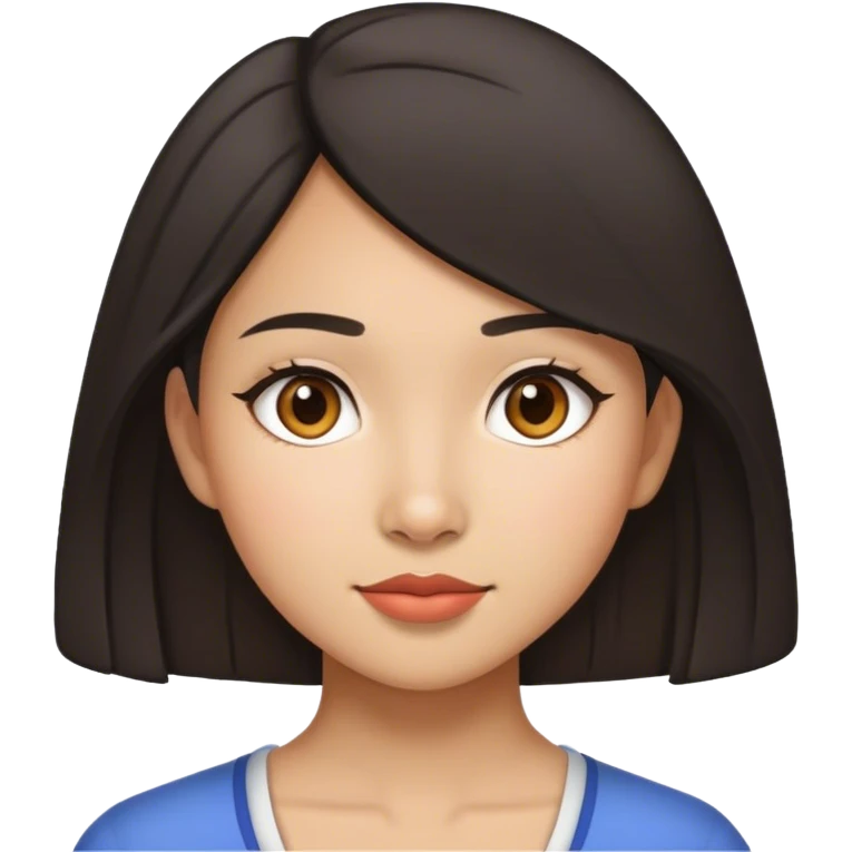 Mix latina and asian girl  emoji