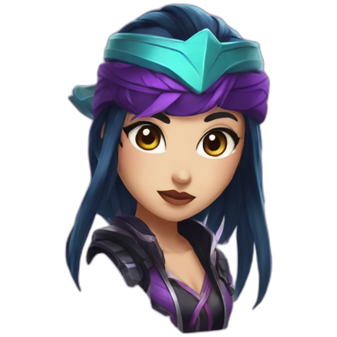 K/DA Akali emoji