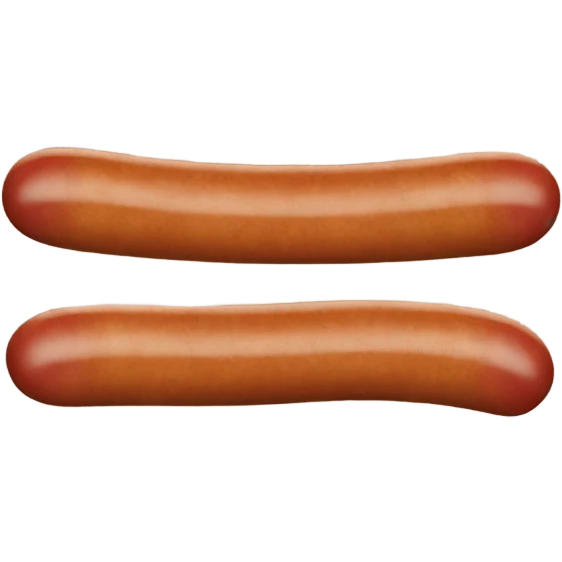 beans and sausages emoji