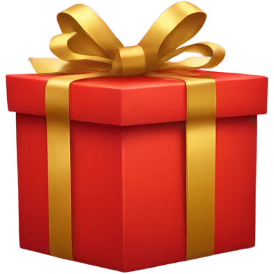 RED GIFTBOX emoji