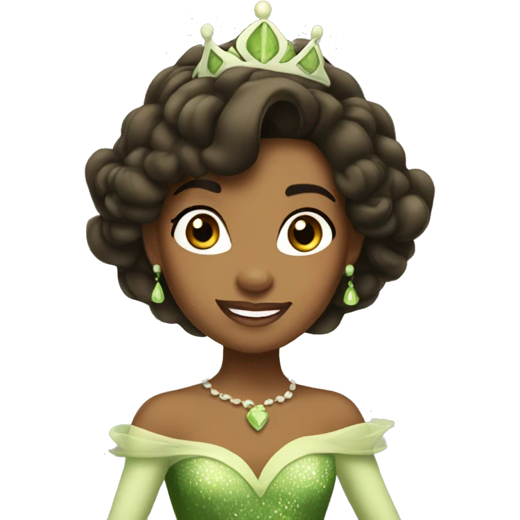 Princess Tiana  emoji
