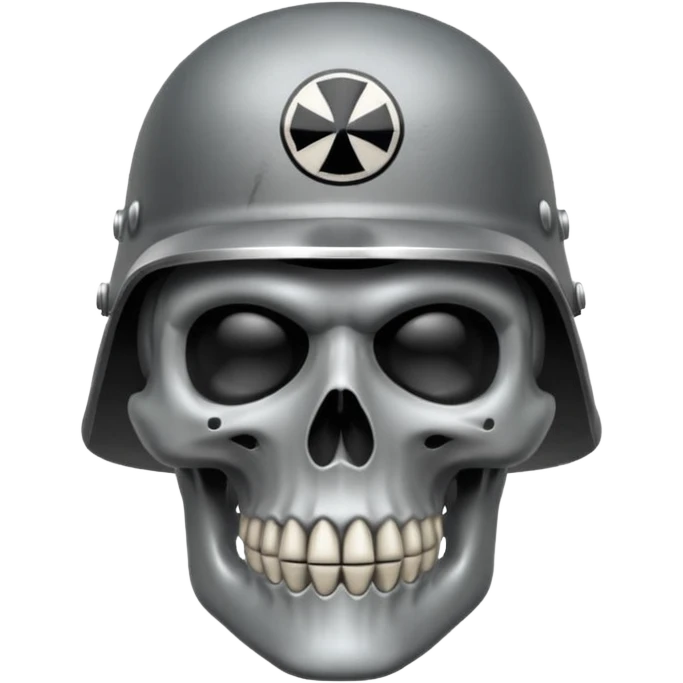 Ww2 death skull nazi  emoji