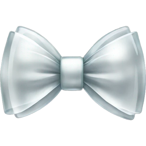 A cristal with a bow emoji