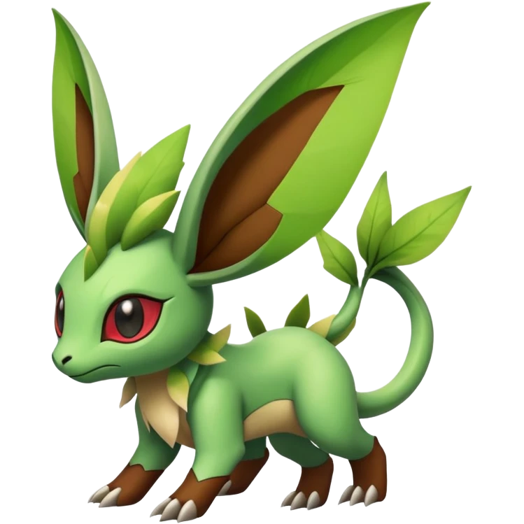Flygon-Leafeon-Hybrid-Creature emoji