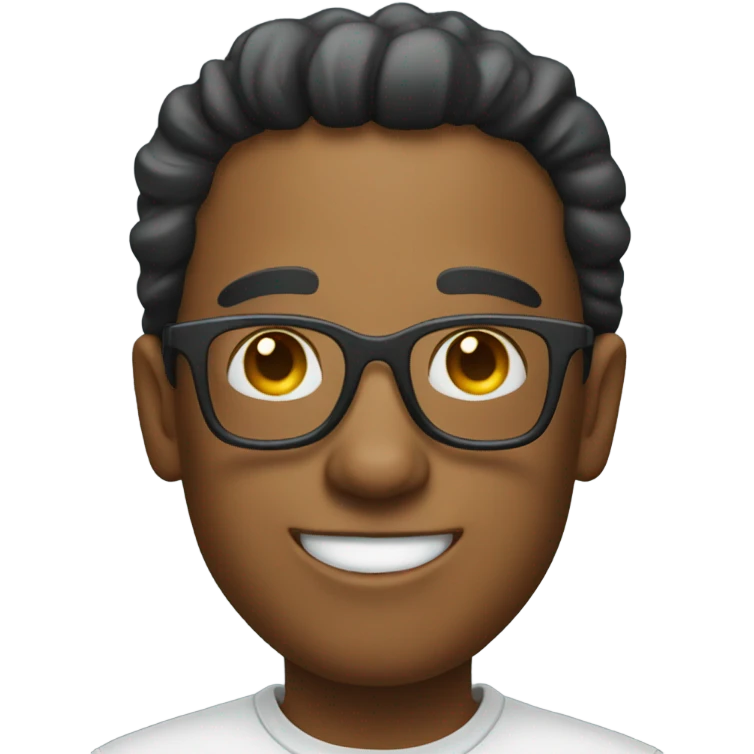 happy having cool glasses  emoji