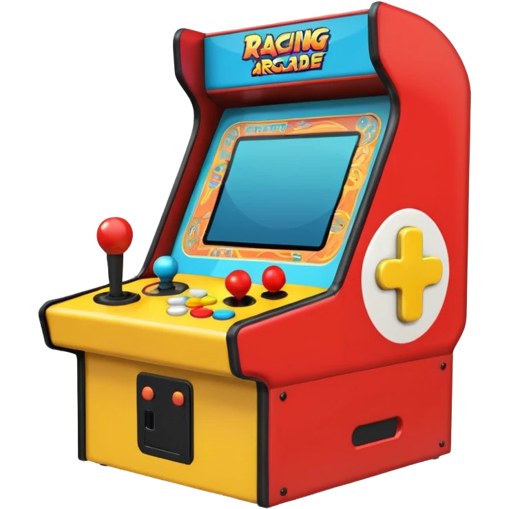 Racing arcade cabinet emoji