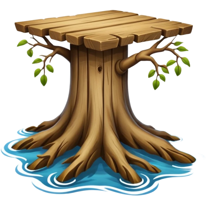 dock with deep roots emoji
