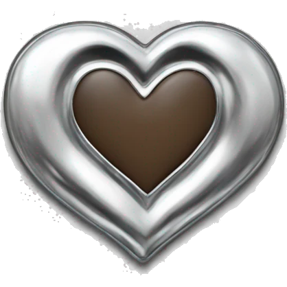 Chrome heart  emoji