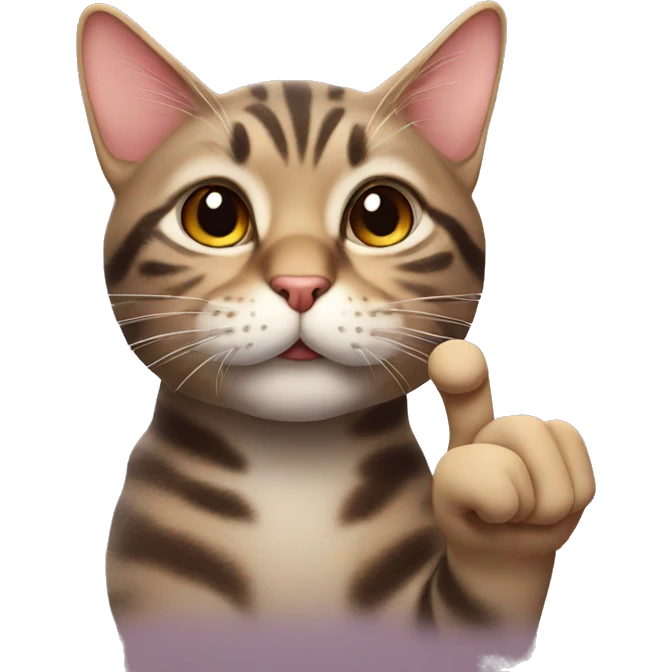cat blowing kiss  emoji
