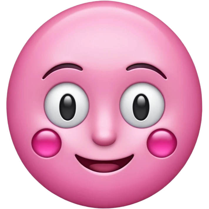 cute pink “A” emoji emoji