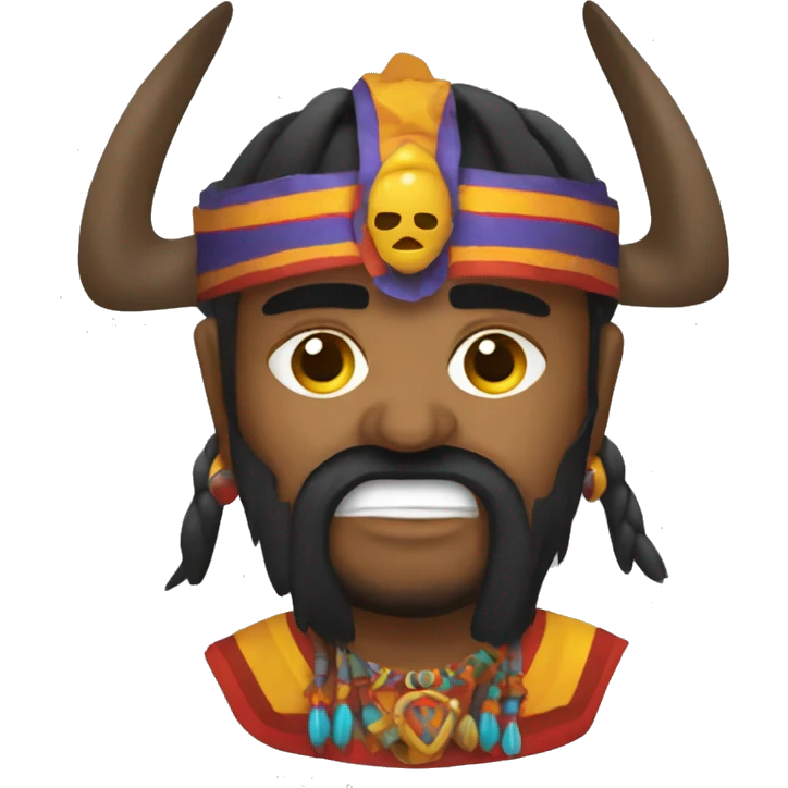 Diablo huma del inti raymi emoji