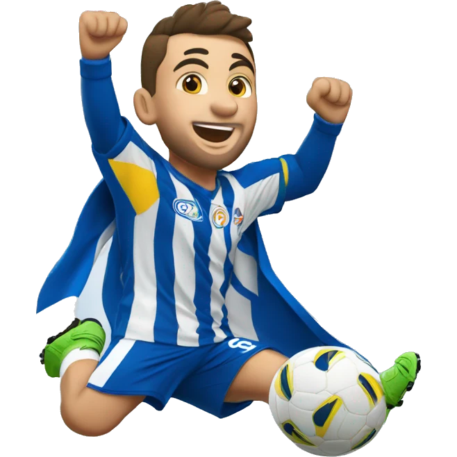 Levski sofia player celebrating emoji