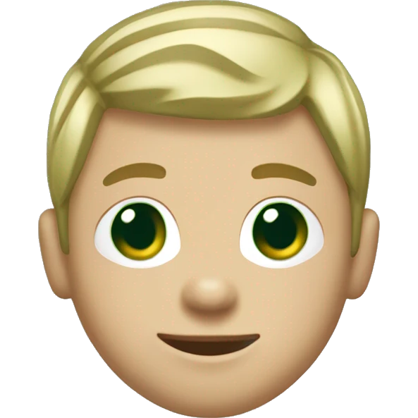 Minnesota wild hockey player boy with green jersey with short blonde hair  emoji