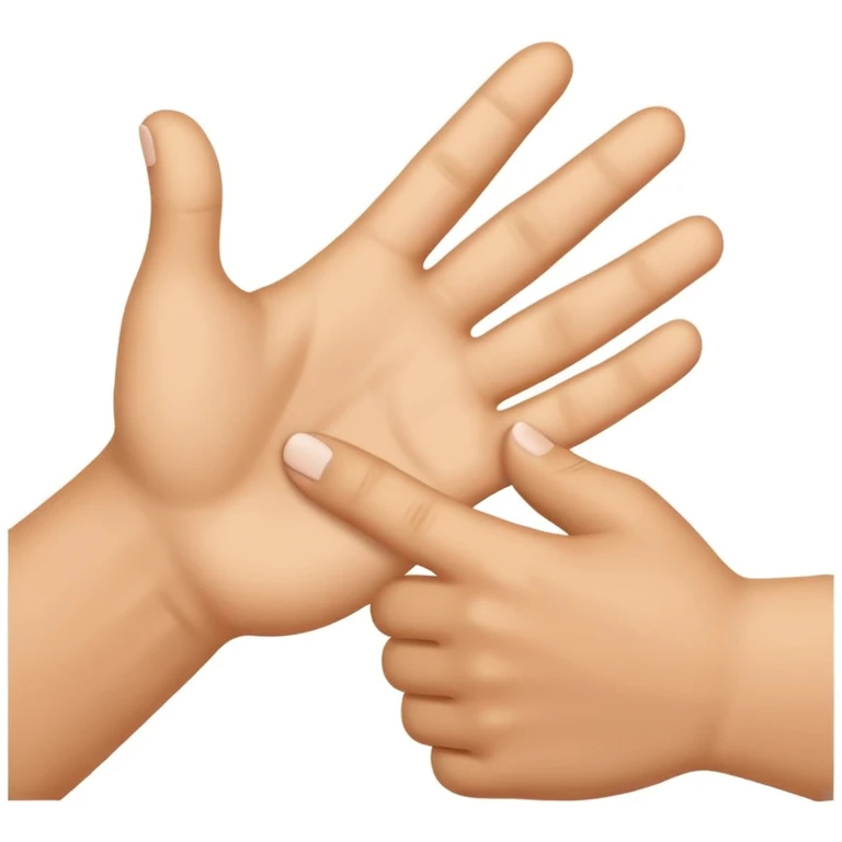 I want a hand shaking at god emoji emoji