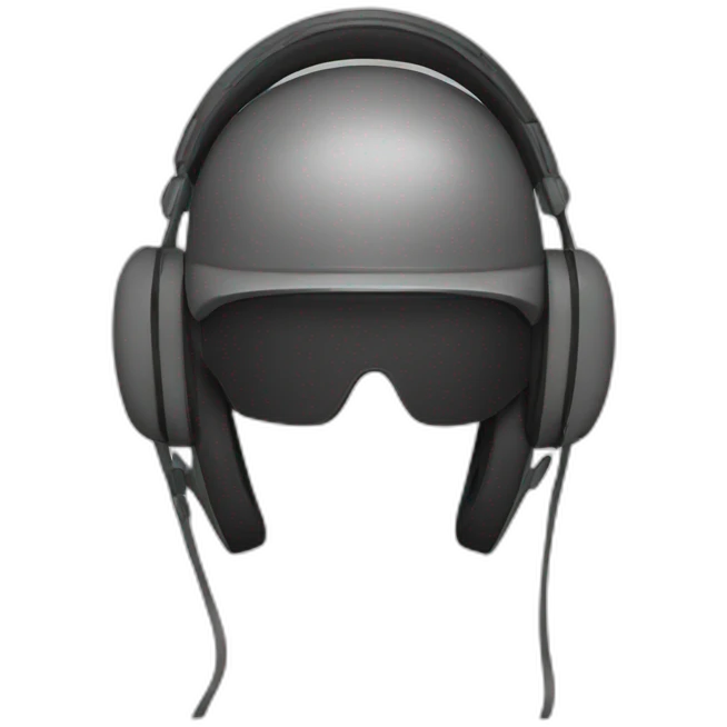 Casque de musique emoji